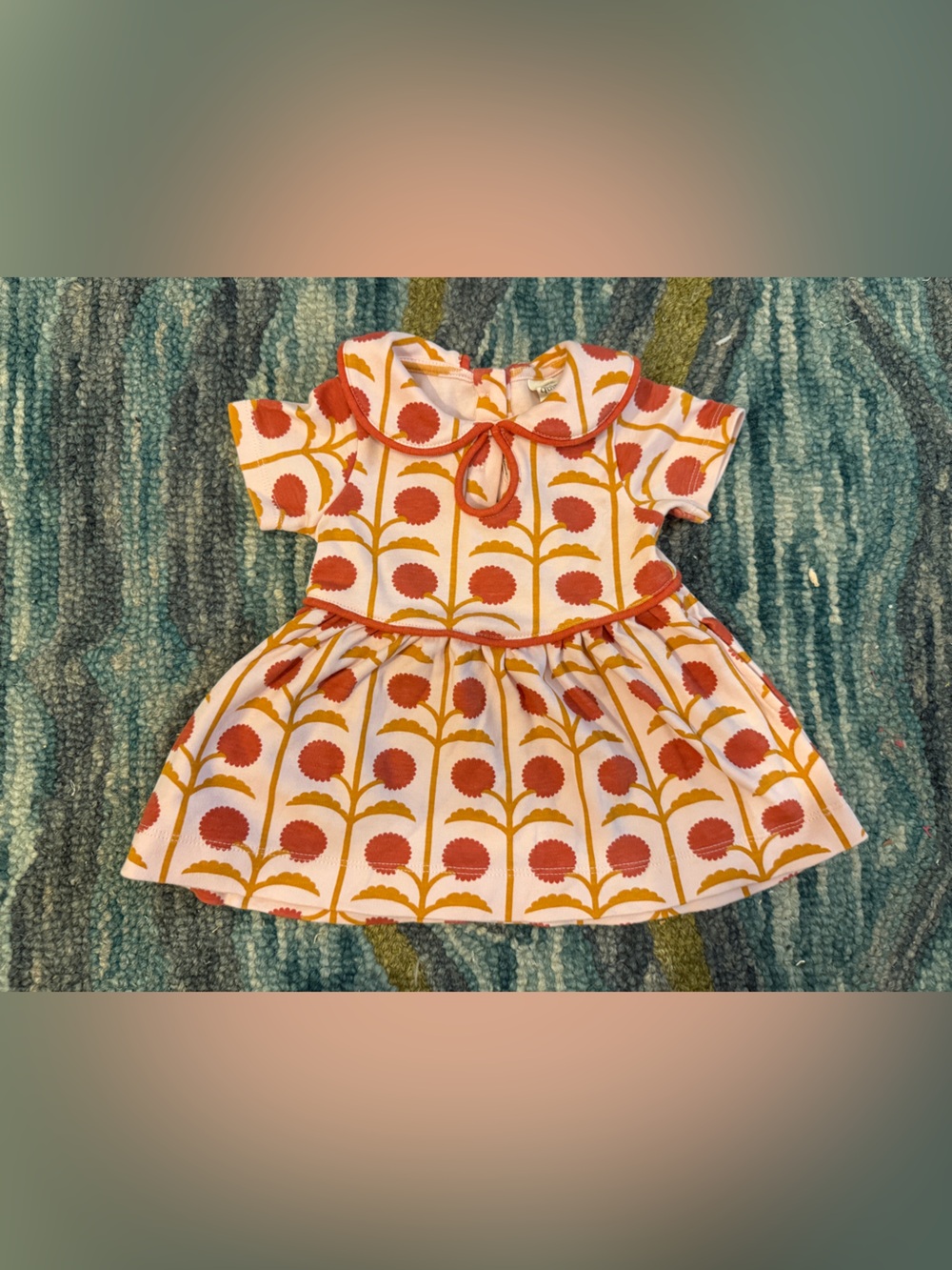 Kate Quinn Marigold Tiered Dress 3-6M